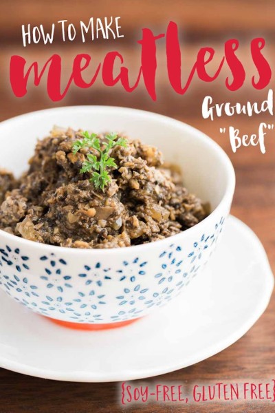 How to Make Vegan Ground Beef in under 30 min! Meat Free.