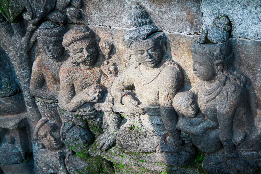 The Borobudur Temple in Java Indonesia is a breathtaking, historical wonder.