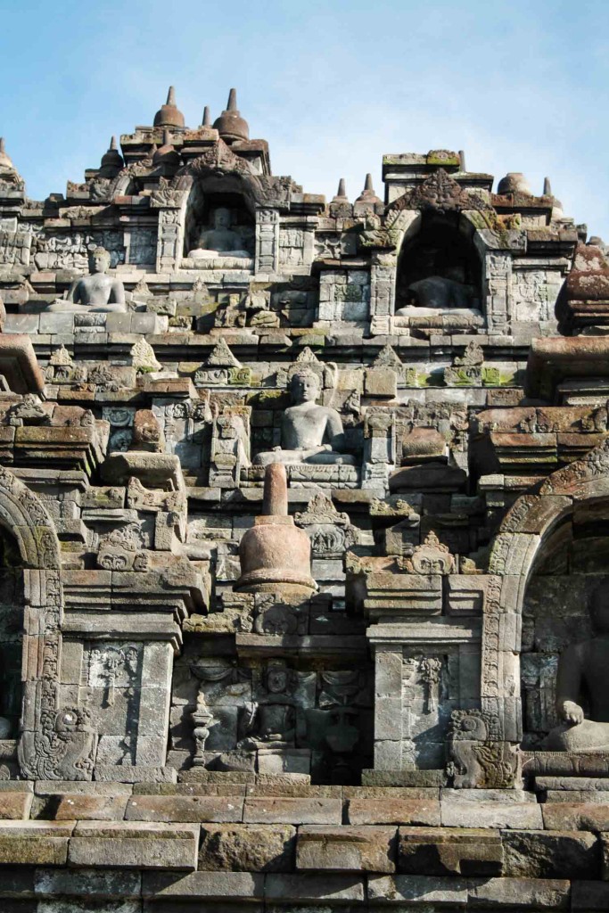 The Borobudur Temple in Java Indonesia is a breathtaking, historical wonder.