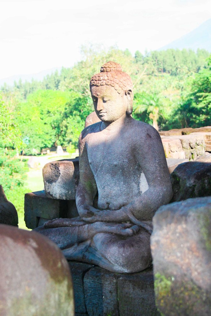 The Borobudur Temple in Java Indonesia is a breathtaking, historical wonder.