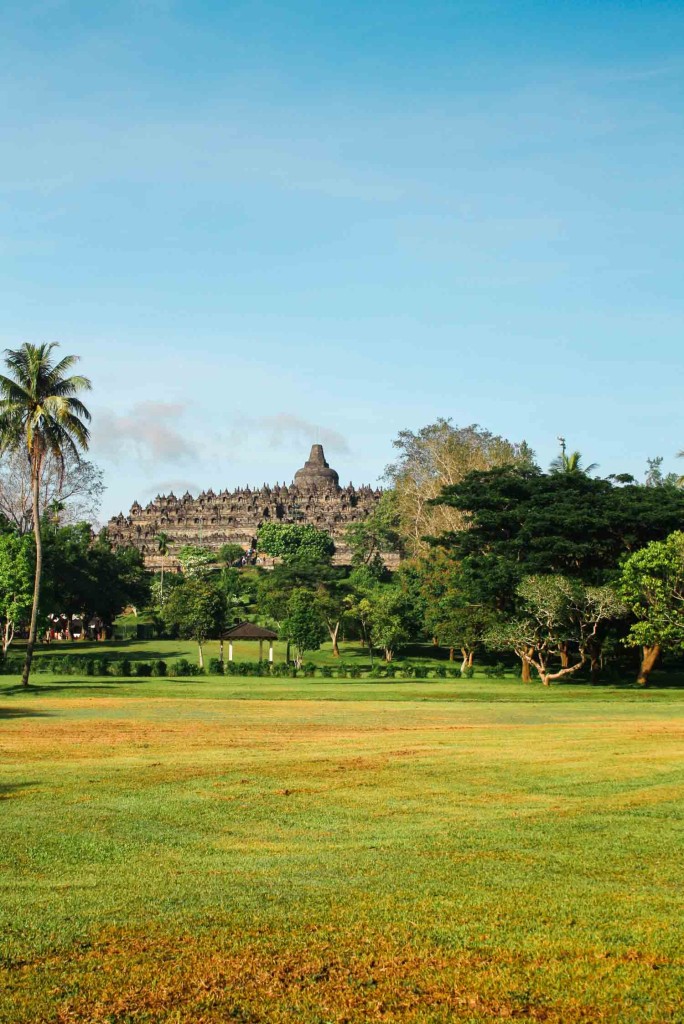 The Borobudur Temple in Java Indonesia is a breathtaking, historical wonder.