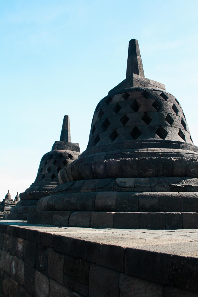 The Borobudur Temple in Java Indonesia is a breathtaking, historical wonder.