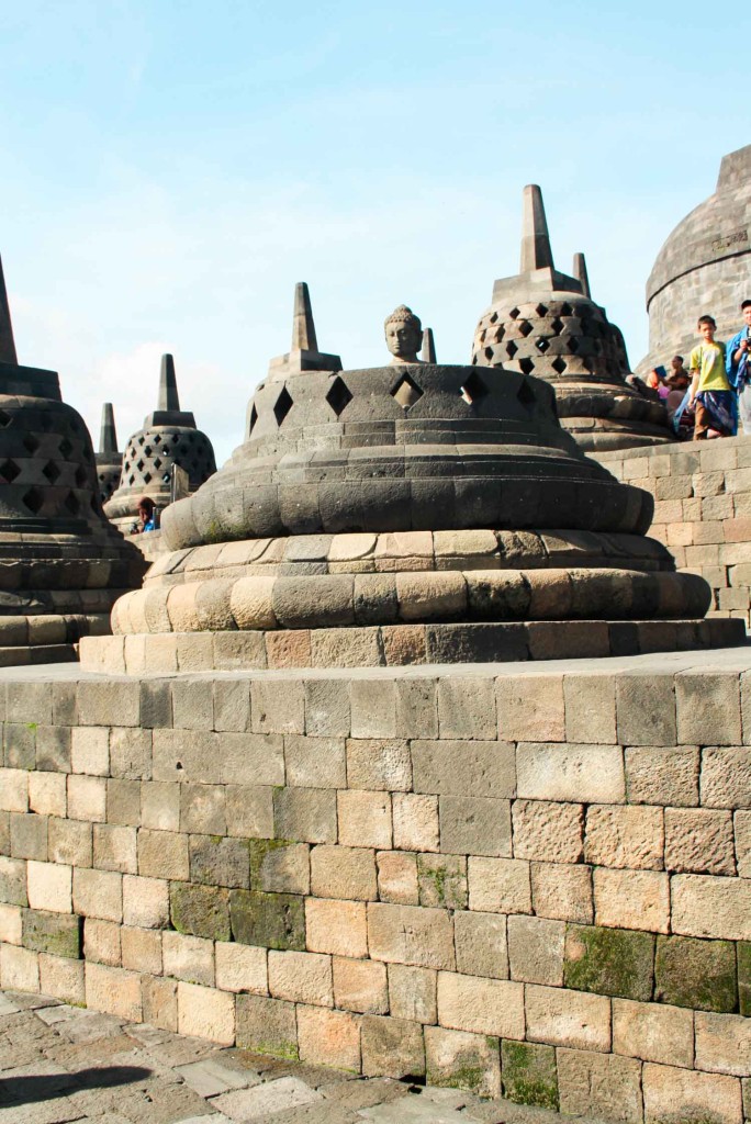 The Borobudur Temple in Java Indonesia is a breathtaking, historical wonder.