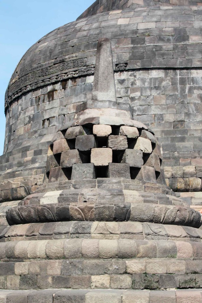 The Borobudur Temple in Java Indonesia is a breathtaking, historical wonder.