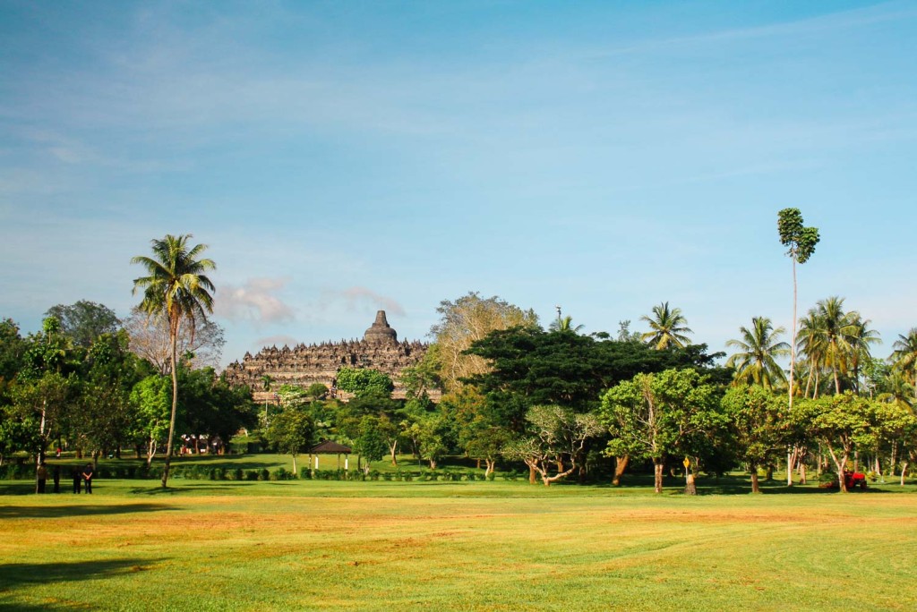 The Borobudur Temple in Java Indonesia is a breathtaking, historical wonder.