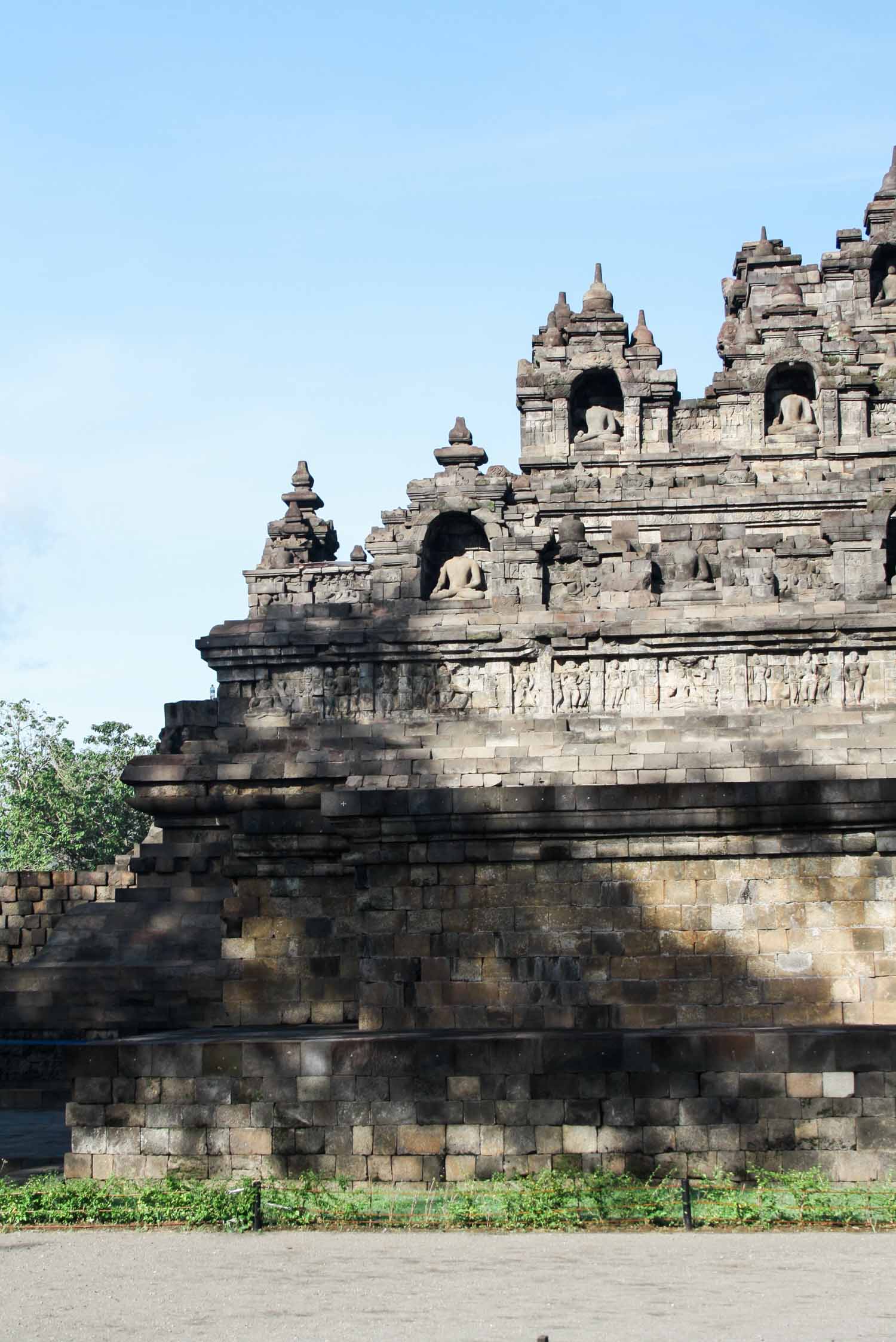 The Borobudur Temple in Java Indonesia is a breathtaking, historical wonder.