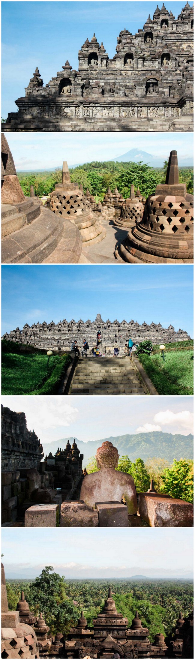 Borobudur is the world's largest buddhist temple. A magnificent UNESCO pilgrimage site, it has 500+ buddha statues, stupas and 2000 ancient bas-relief carvings from the 9th century. Here's how to visit: http://www.swoontastic.com/borobudur-largest-buddhist-temple-java-indonesia/