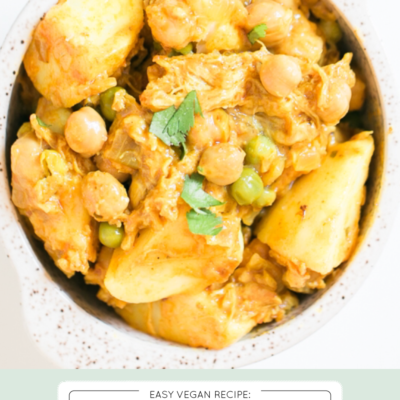 Simple + Tasty Cape Malay Chicken Curry (Vegan)
