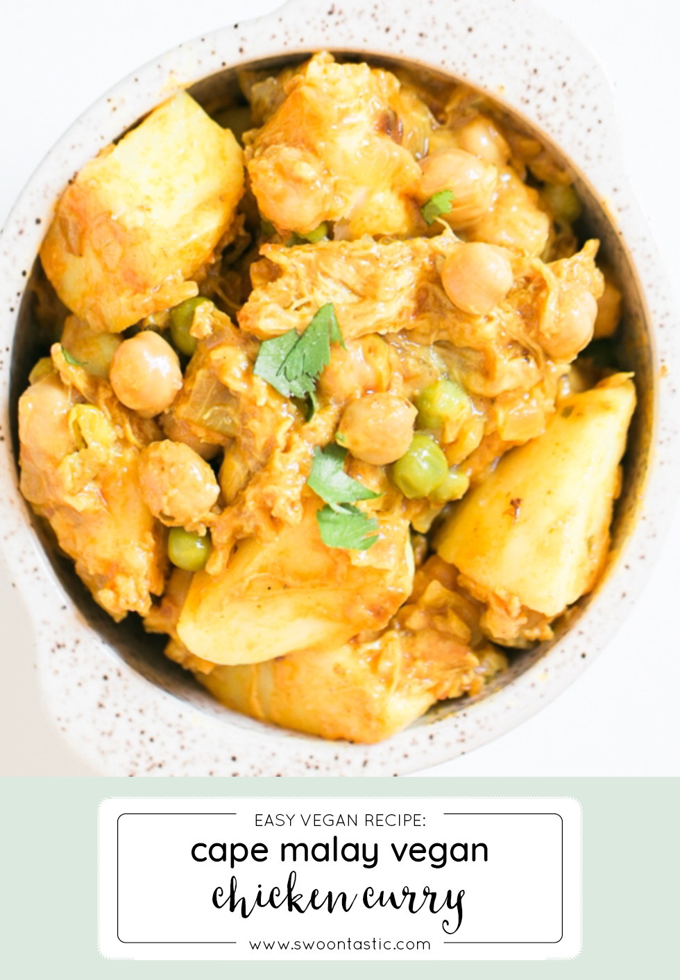 Cape malay vegan chicken curry