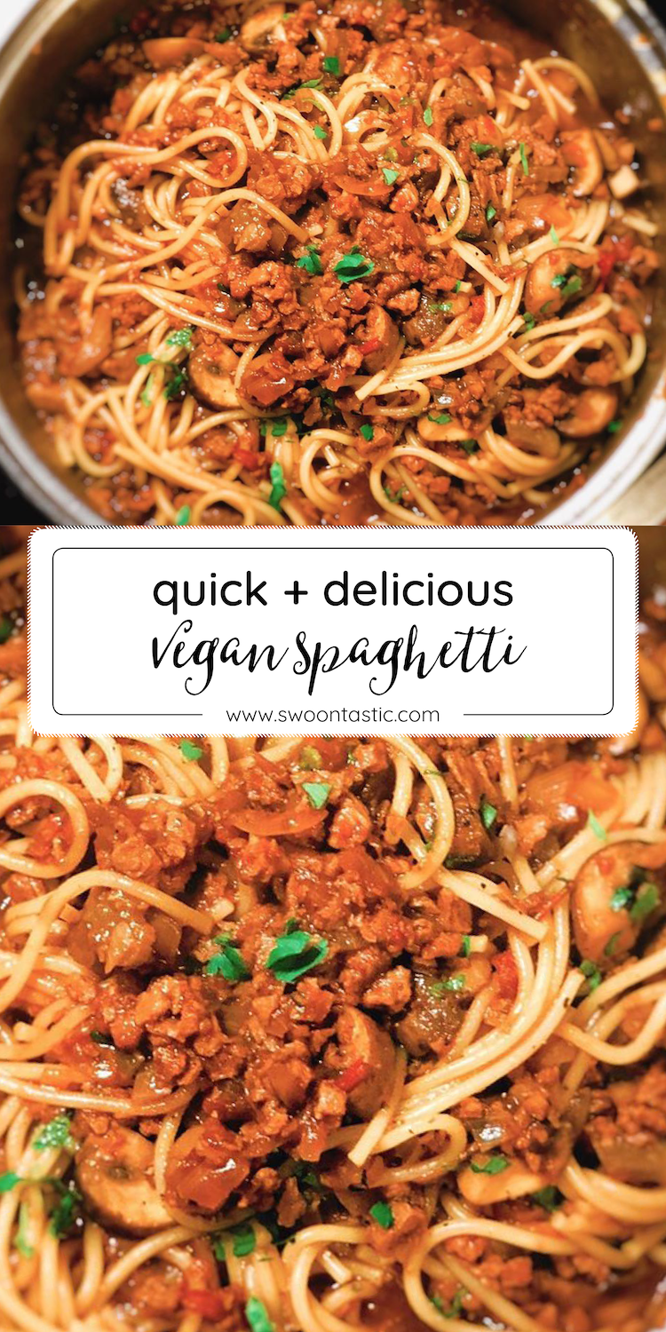 Easy Vegan Spaghetti Pasta Recipe