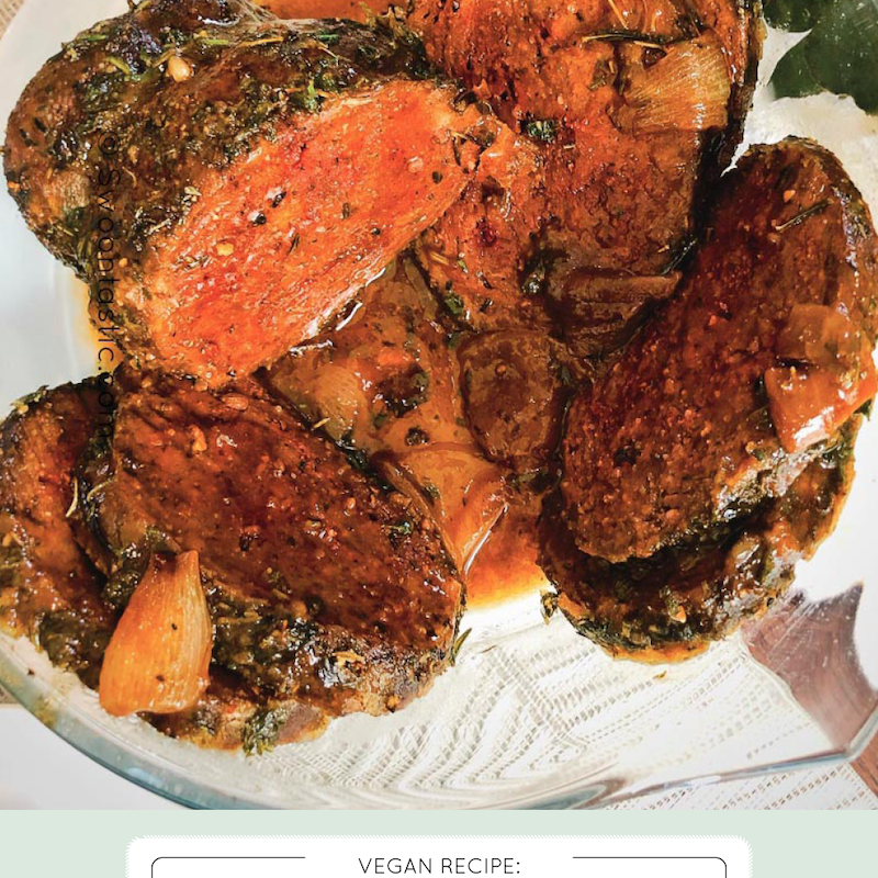 How To Make The Perfect Seitan Roast (Vegan) Easy