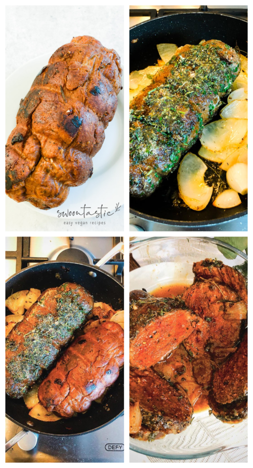 How To Make The Perfect Seitan Roast (Vegan) Easy