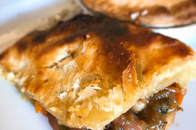 Savoury Borlotti and White Bean Vegan Pot Pies