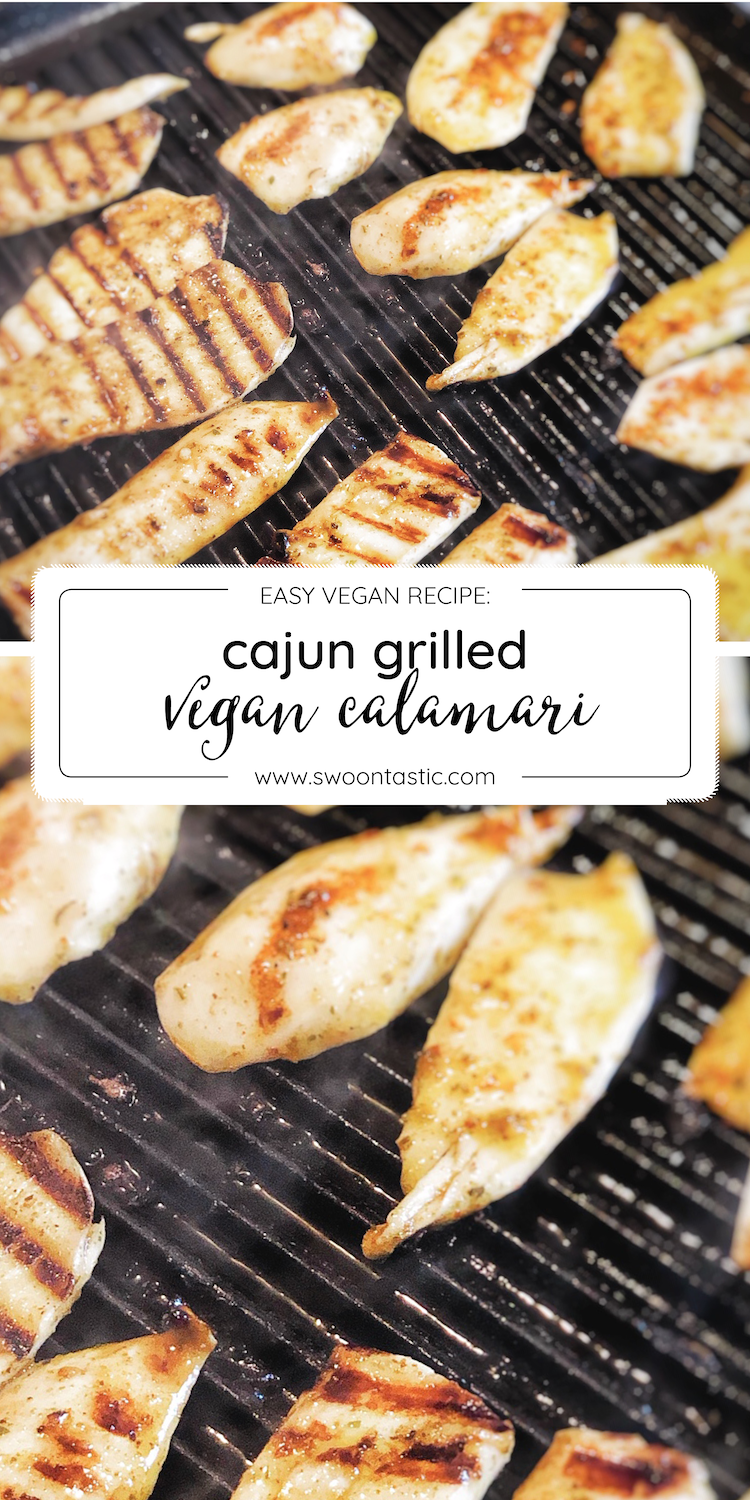Cajun Grilled Vegan Calamari