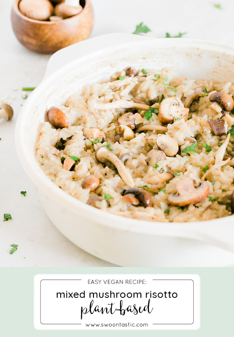 Vegan Mushroom Risotto