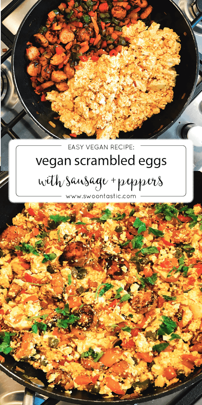 Vegan Scrambled Eggs Tofu