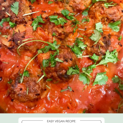 How to Make Vegan Kofta Balls with Tomato Curry